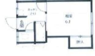 佼和荘の物件間取画像